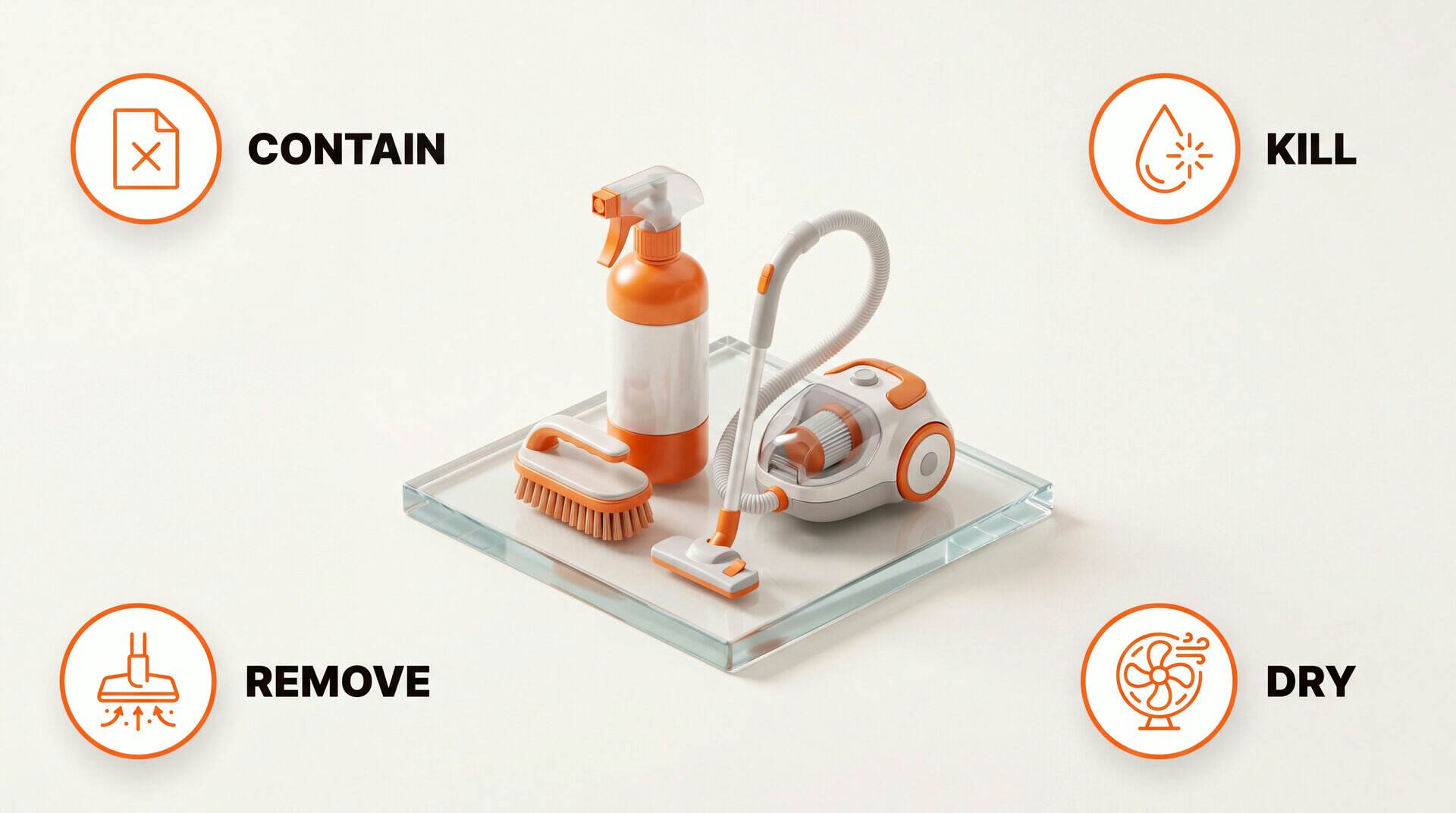 How To Get Rid Of Mold: key zones