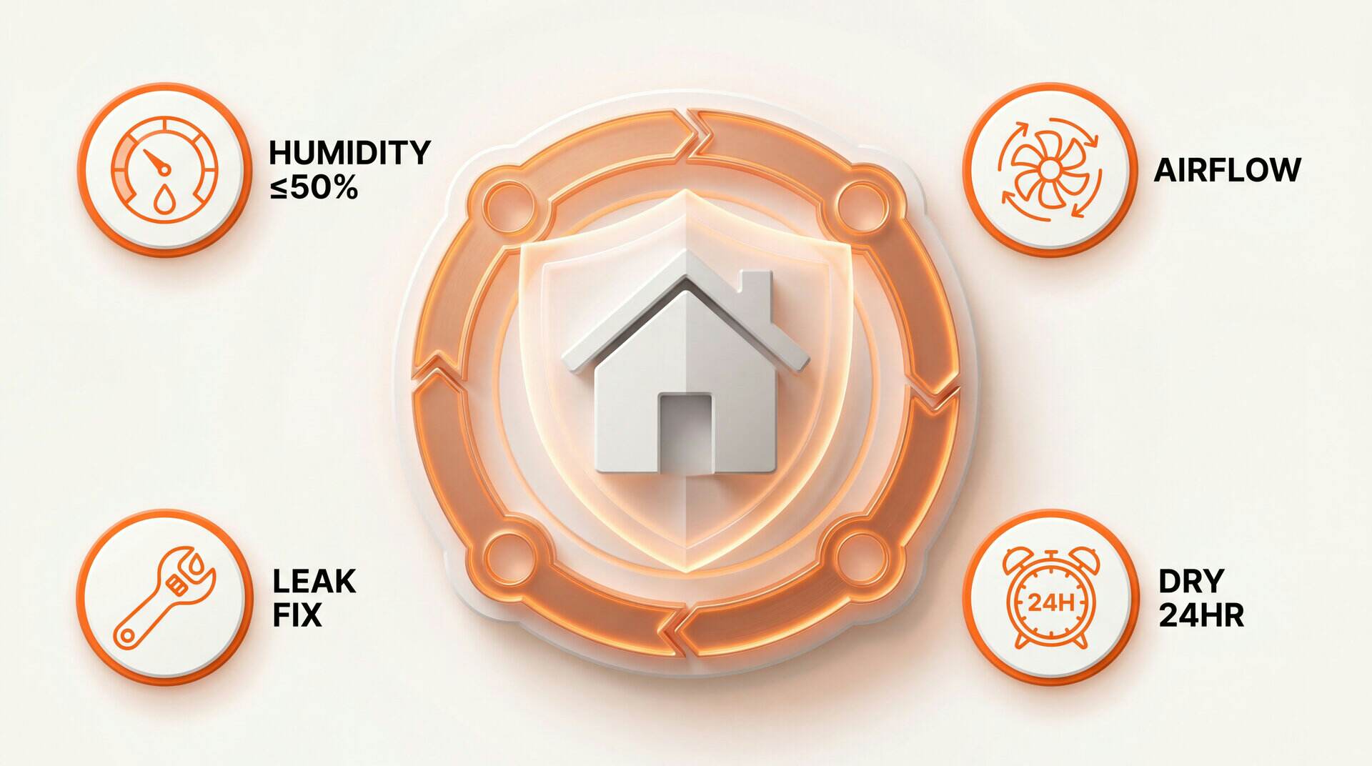How To Prevent Mold: key zones