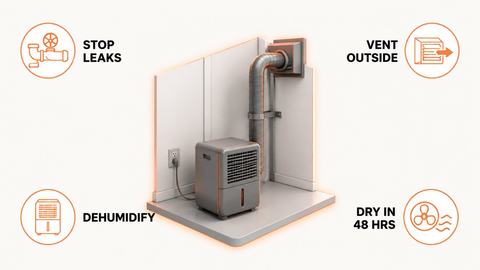 The four levers that reduce indoor dampness