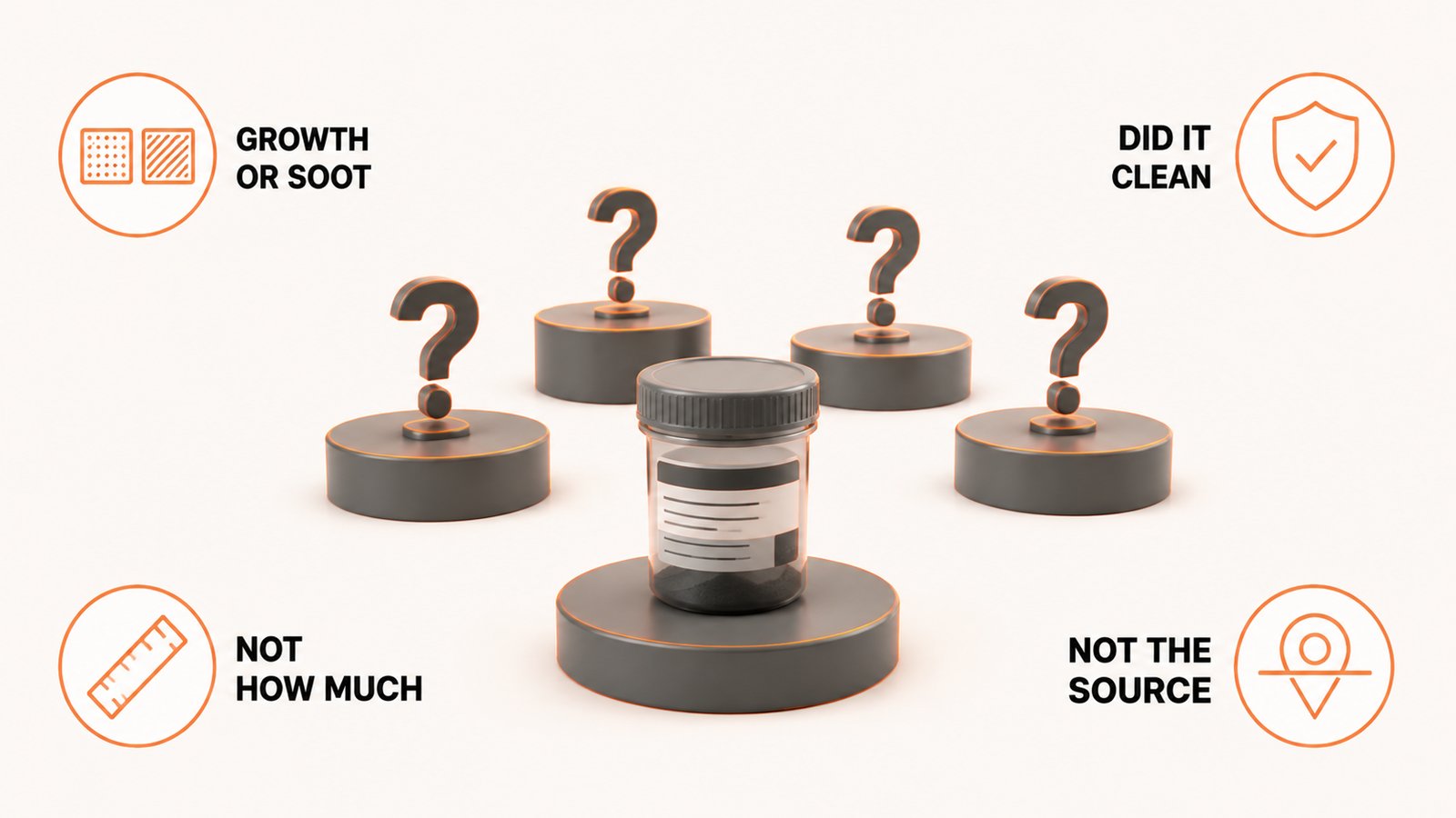 Questions mold identification answers against questions it does not