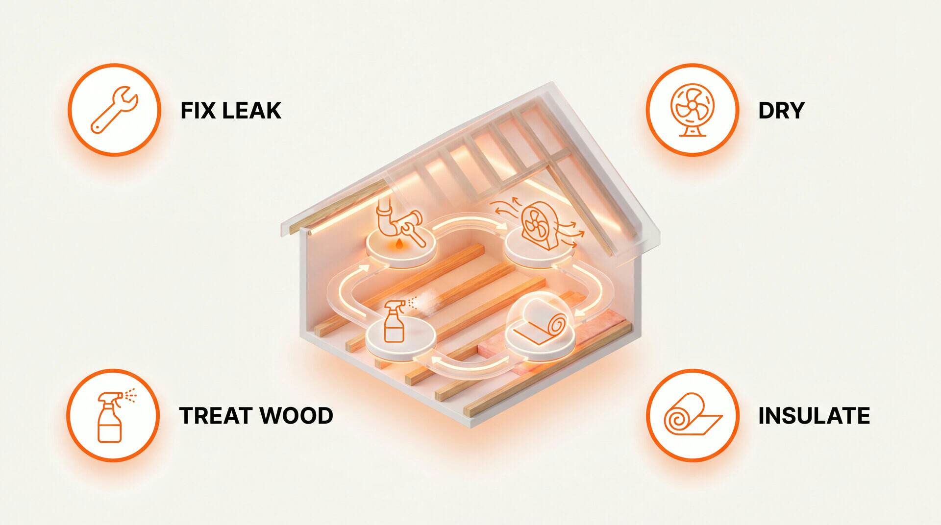 Mold In Attic: how to fix or prevent