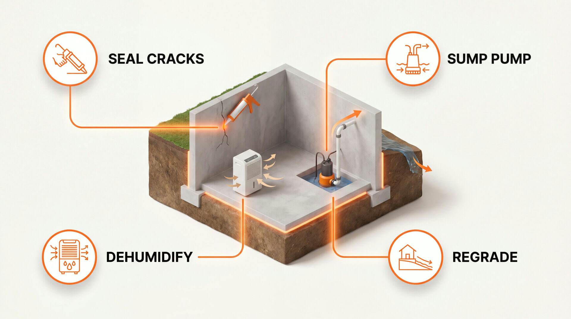 Mold In Basement: how to fix or prevent