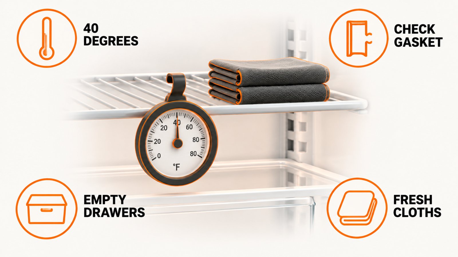 Habits that keep a refrigerator from growing mold again