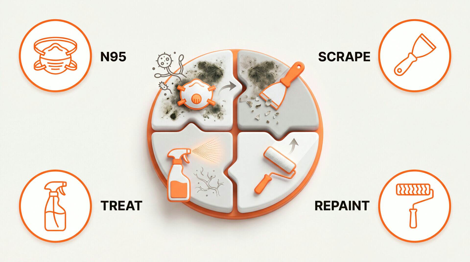 Mold On Ceiling: how to fix or prevent