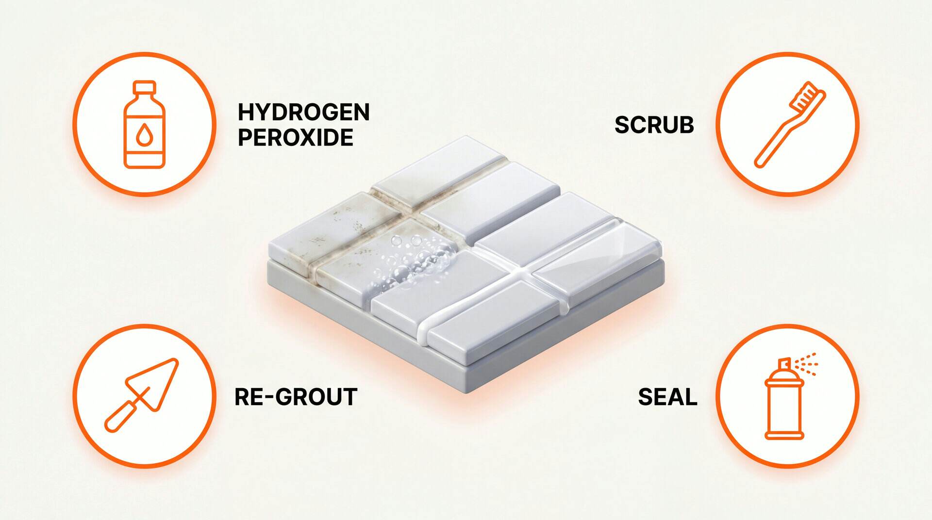 Mold On Grout: how to fix or prevent