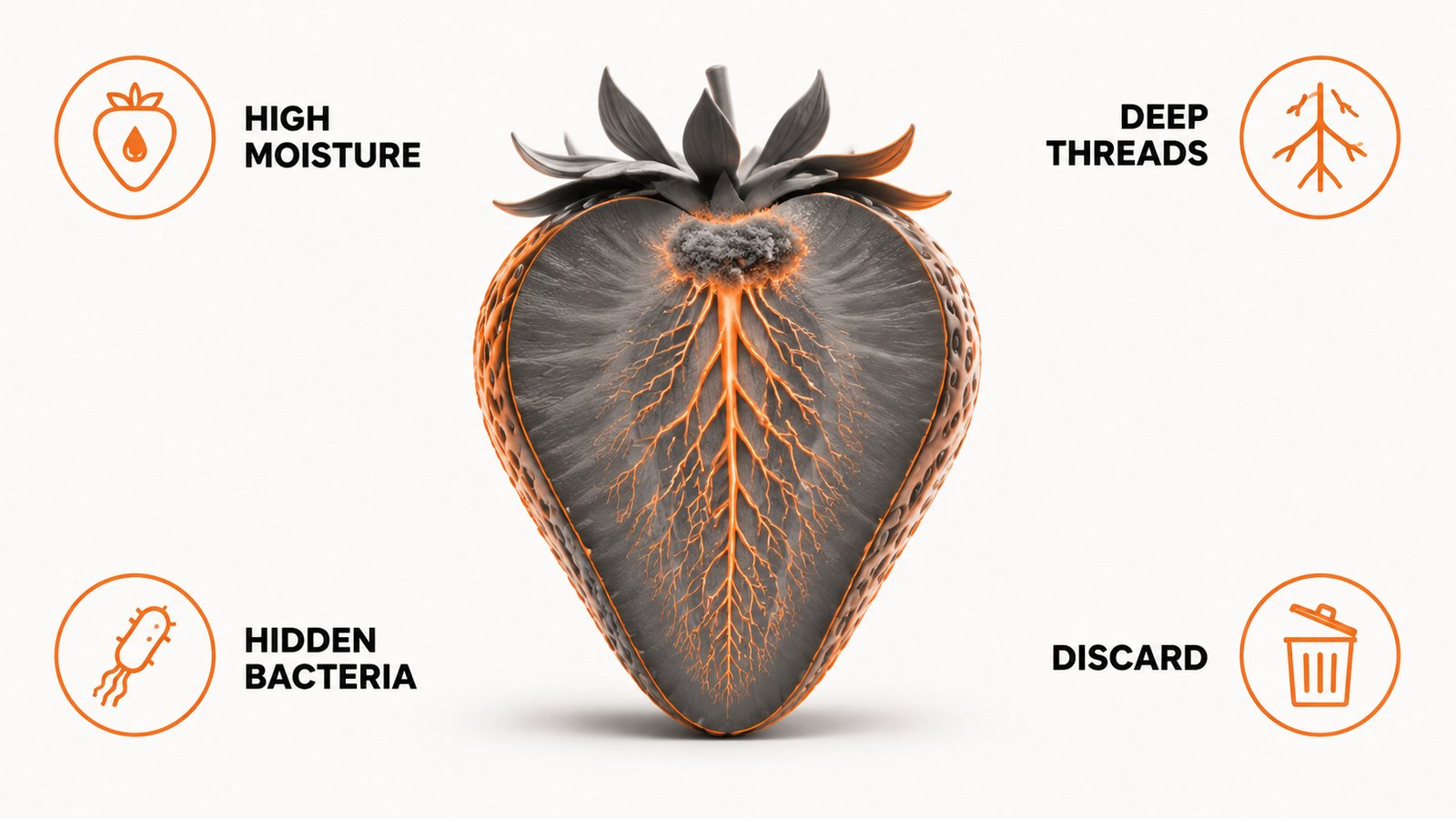 Why federal food safety guidance treats soft high-moisture fruit differently from firm produce
