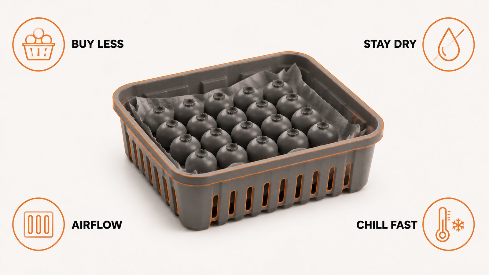The four storage habits that slow growth on fresh berries