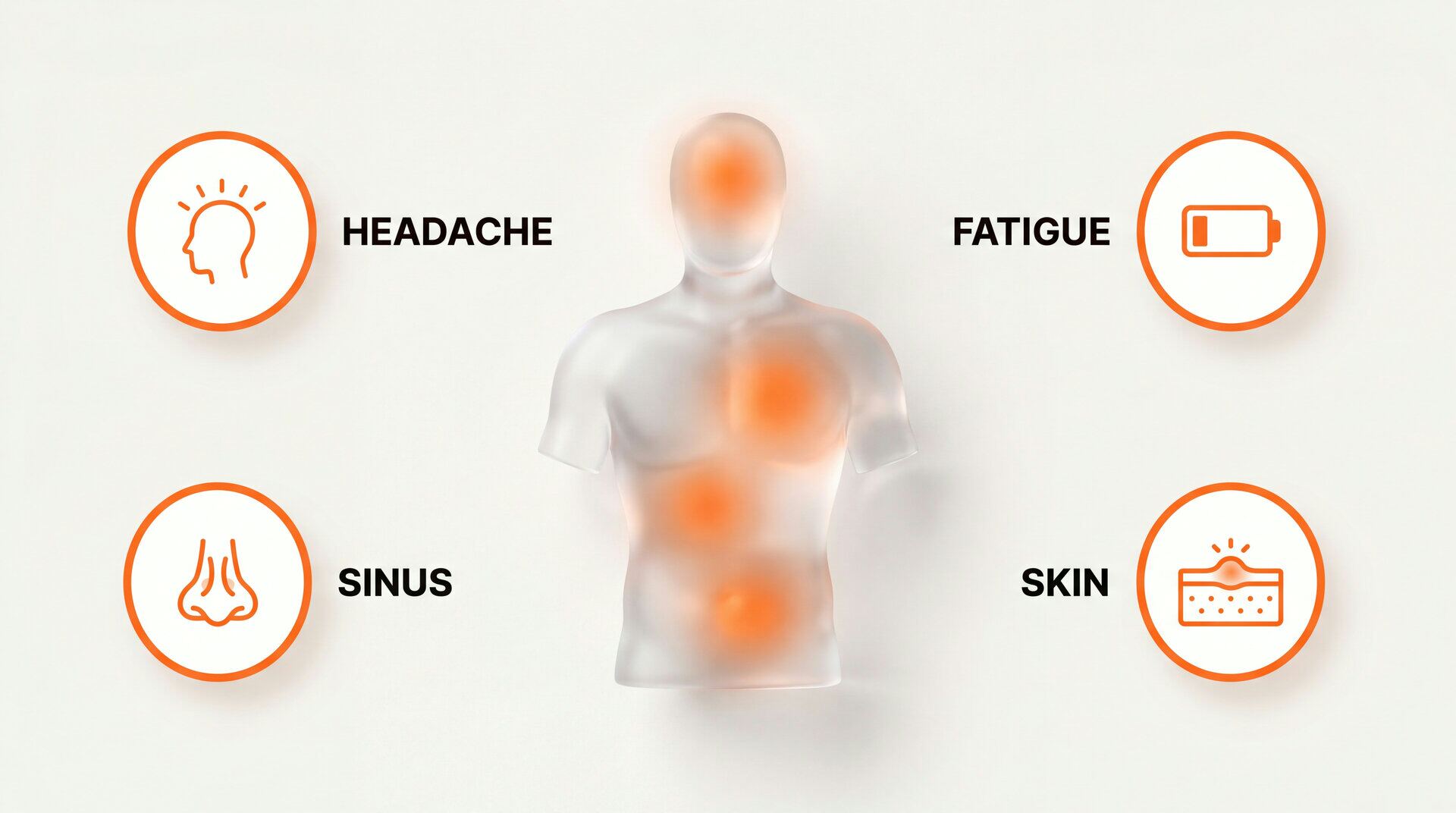 Mold Sickness: key zones