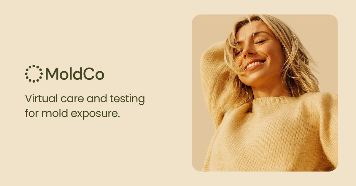 MoldCo virtual care and testing for mold exposure, official brand image