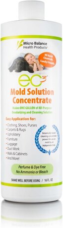 Multipurpose mold control concentrate bottle