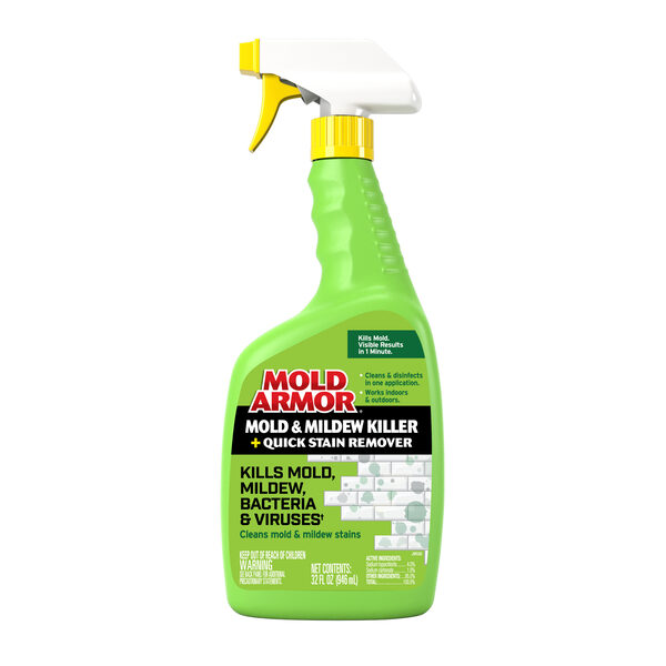 Mold Armor Mold and Mildew Killer plus Quick Stain Remover 32 oz spray bottle