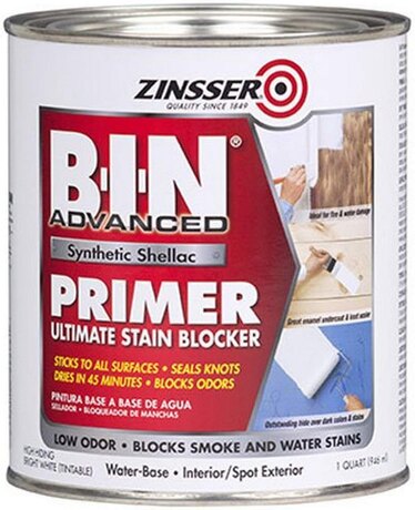 Zinsser B-I-N shellac primer can