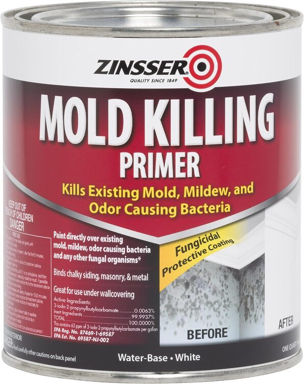 Zinsser Mold Killing Primer quart can