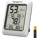 Digital hygrometer, one per room